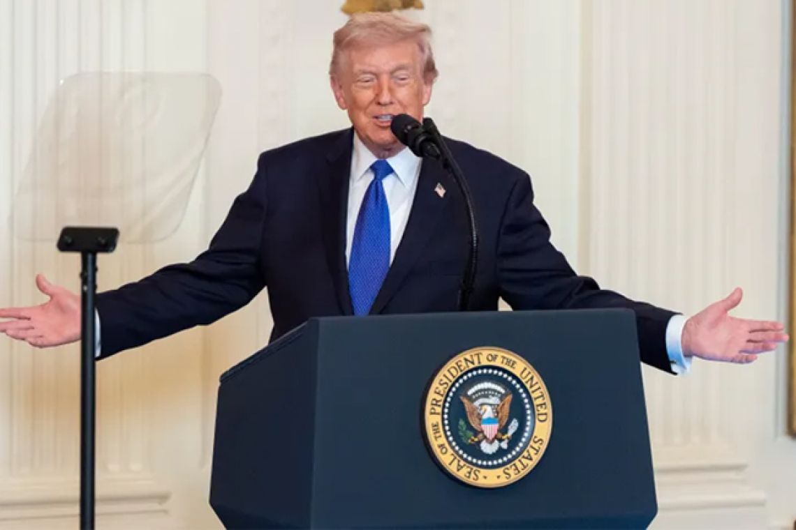 ඉරාන පාලනය ඉලක්ක කරගනිමින් ට්‍රම්ප්ගෙන් දැඩි ප්‍රකාශයක්